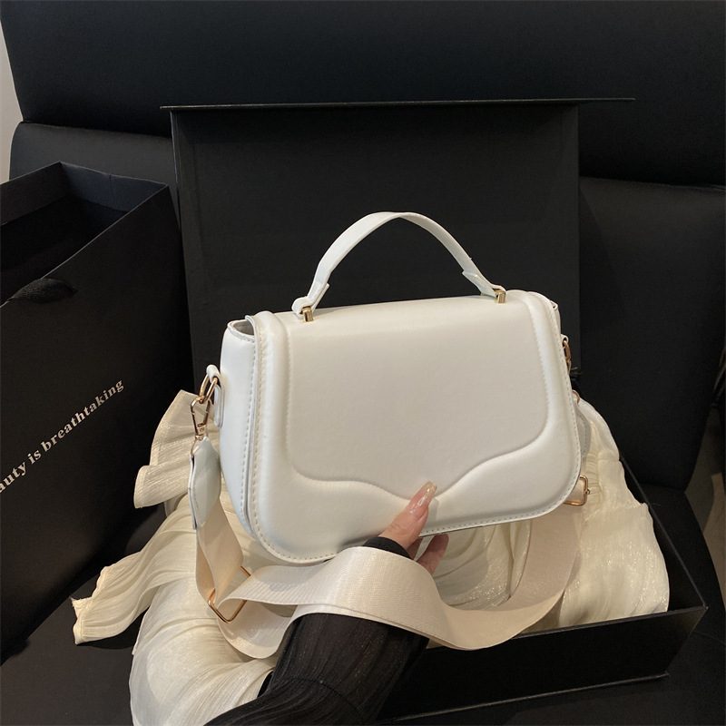 Textured Small Square Shoulder Crossbody Bag view 3