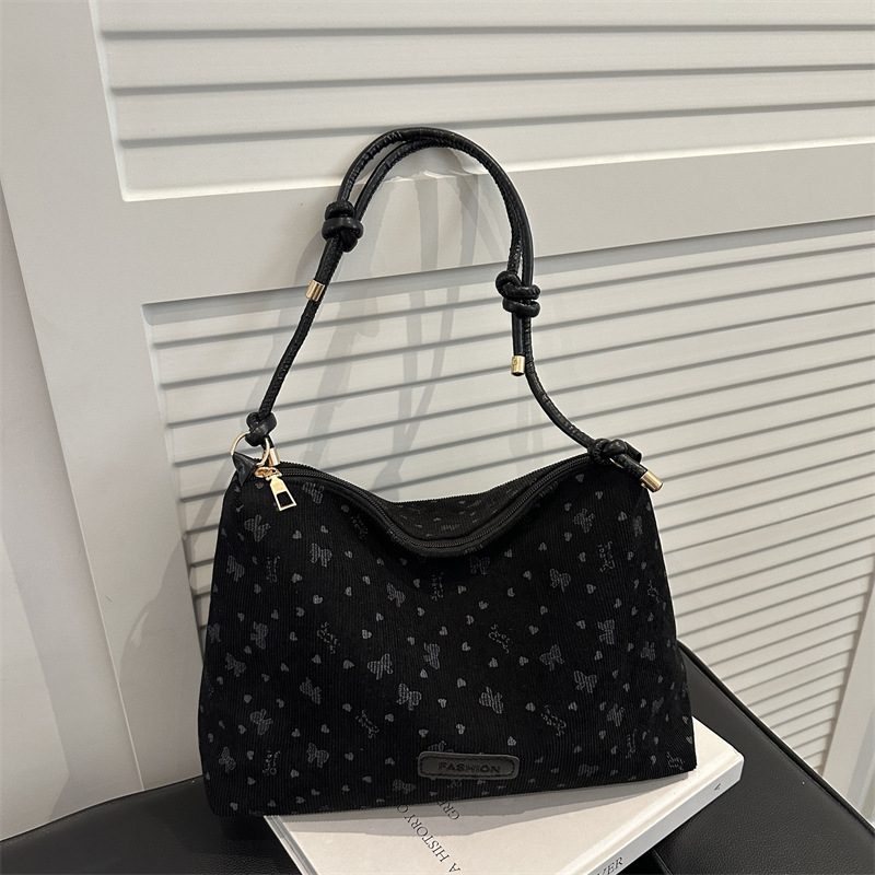 Polka Dot Bow Tote Shoulder Crossbody Bag view 3