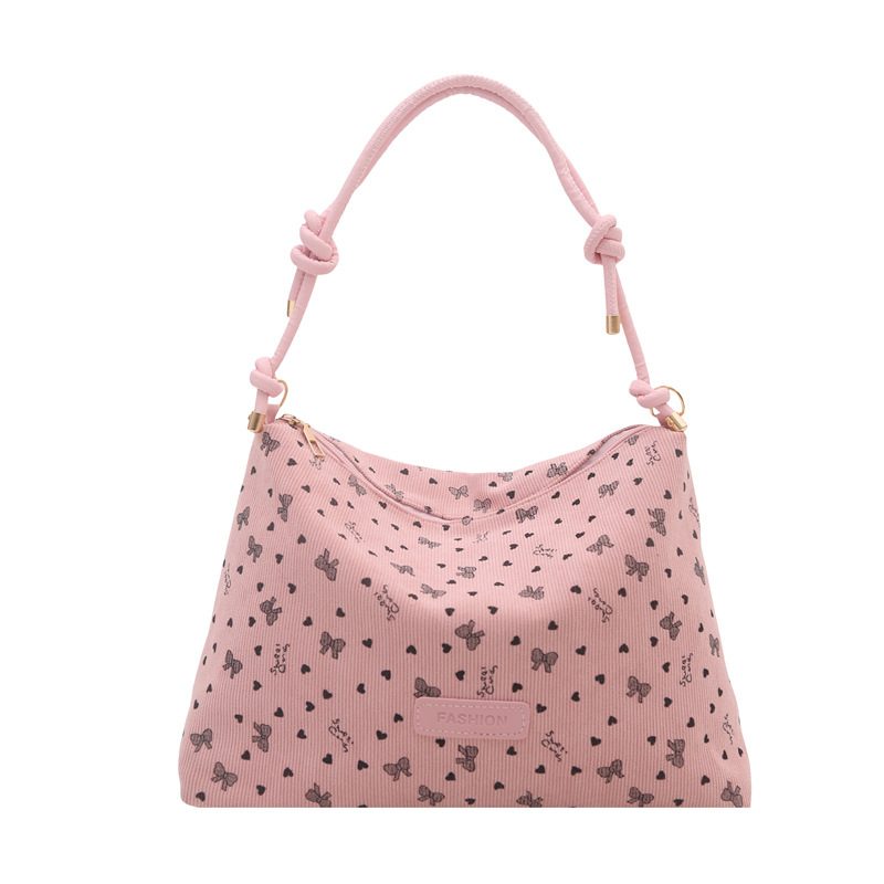 Polka Dot Bow Tote Shoulder Crossbody Bag view 7