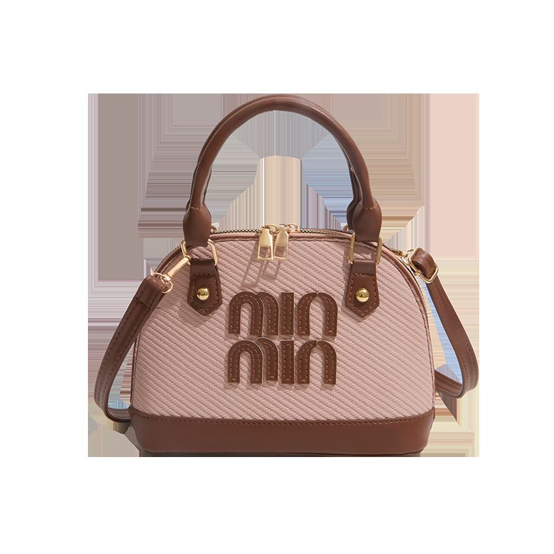 Tas Bahu Crossbody Gagang Atas Retro Kerang view 6