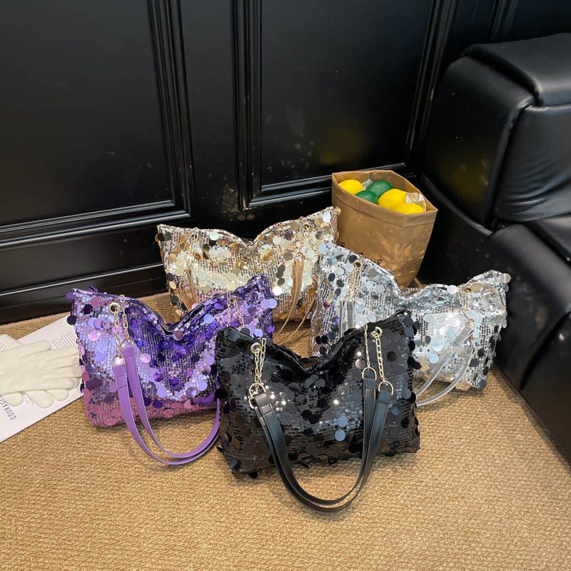Sequin Shoulder Crossbody Bag