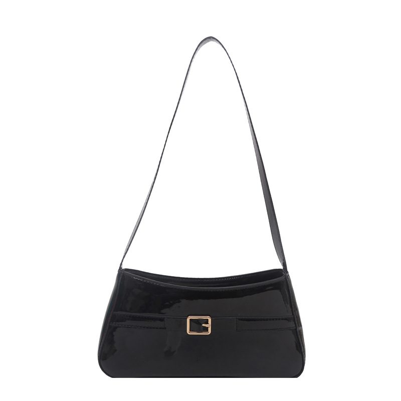 Glossy Solid Color Minimalist Crossbody Bag view 8