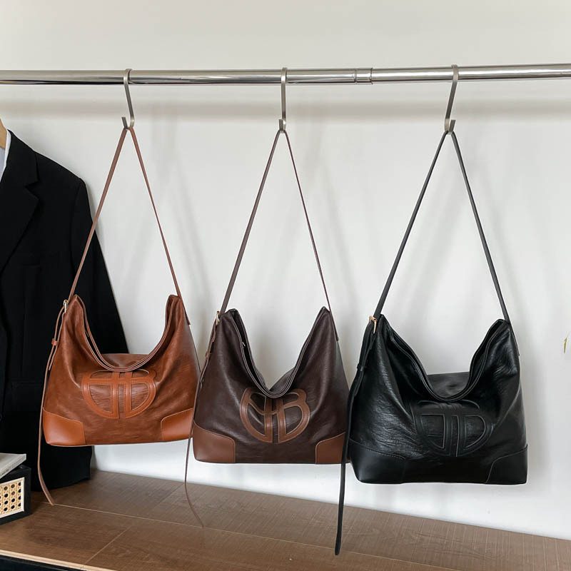 Vintage Large Capacity Crossbody Tote Bag