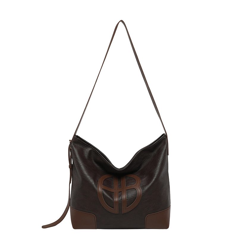 Vintage Large Capacity Crossbody Tote Bag view 7