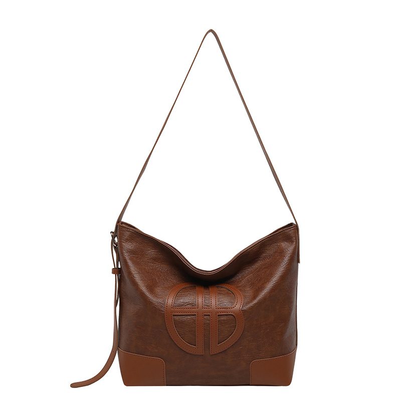 Vintage Large Capacity Crossbody Tote Bag view 8