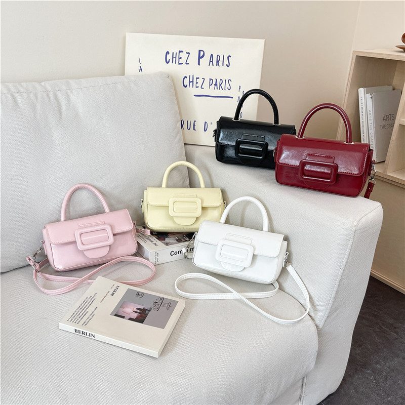 Vintage Small Square Crossbody Bag