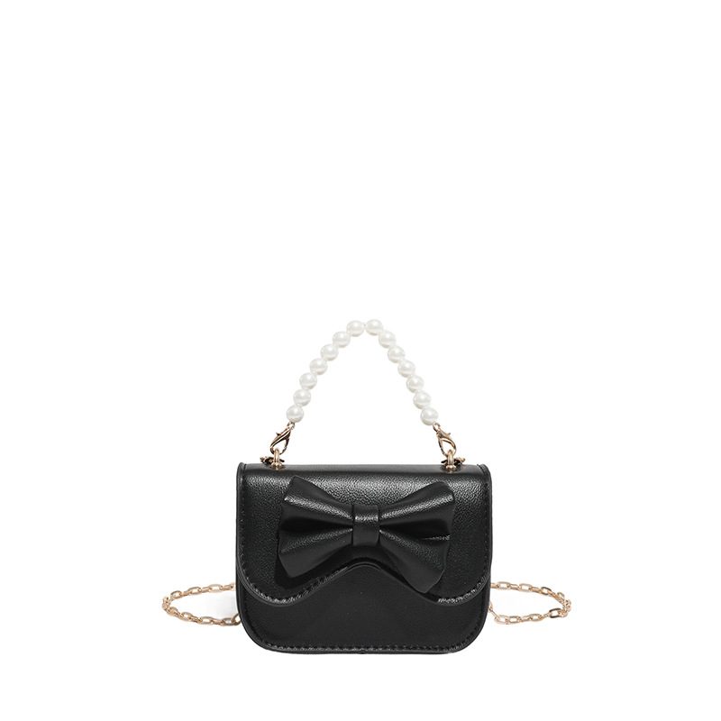 Tas Crossbody Mini Rantai Mutiara Pita Manis view 6
