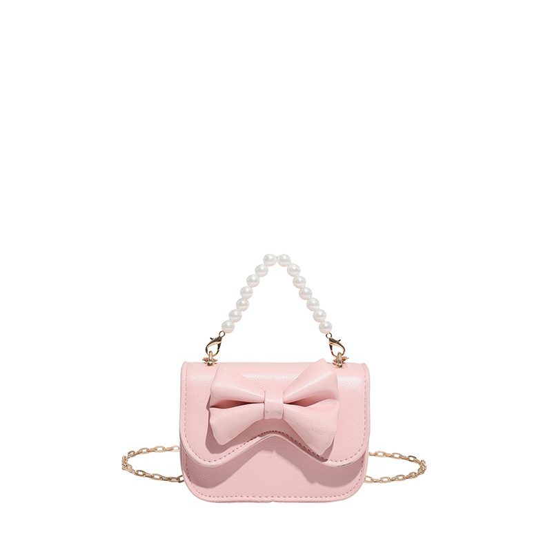 Tas Crossbody Mini Rantai Mutiara Pita Manis view 7
