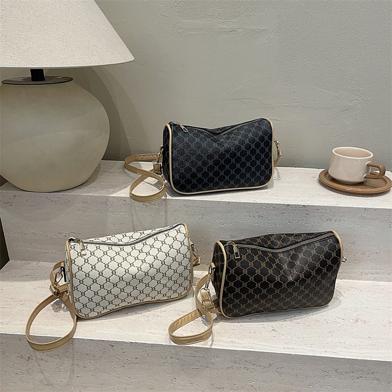 Vintage Print Pillow Small Square Crossbody Bag