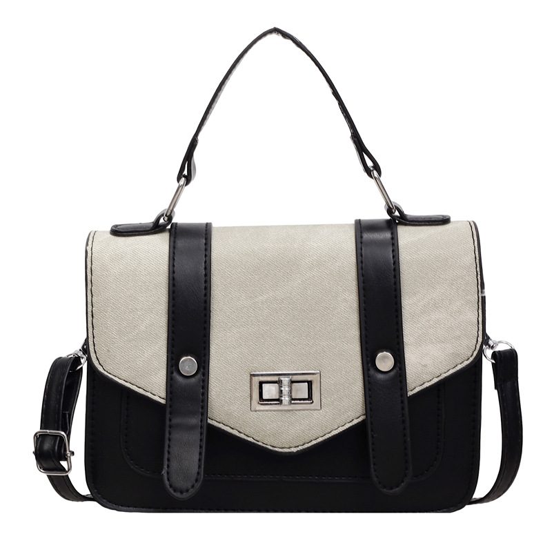 Color Block Top-Handle Crossbody Bag view 5