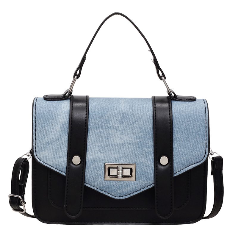 Color Block Top-Handle Crossbody Bag view 6
