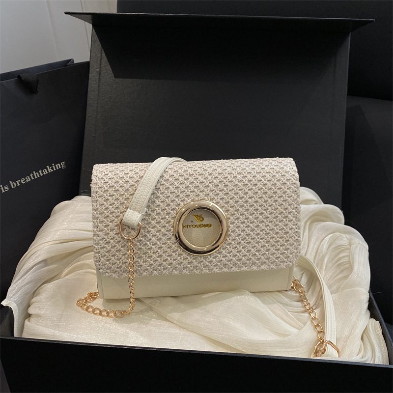 Plaid Top-Handle Square Crossbody Bag view 2