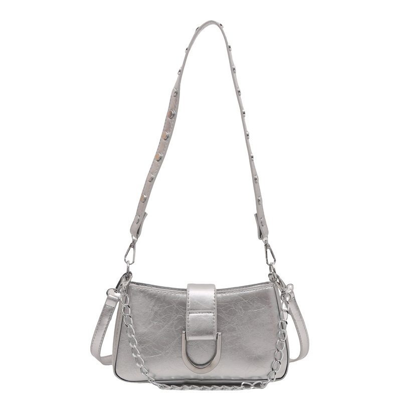 Patent Leather Chain Crossbody Bag view 7