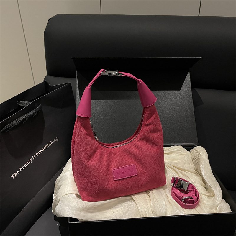 Matte Dumpling Horn Crossbody Bag view 2