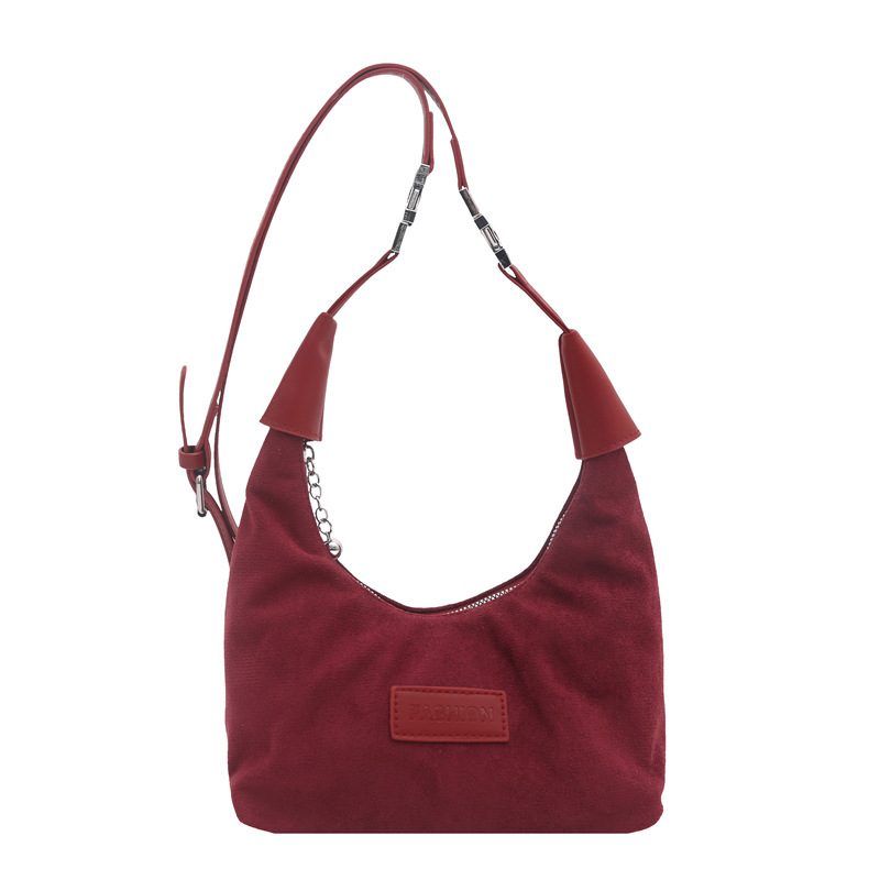 Matte Dumpling Horn Crossbody Bag view 5
