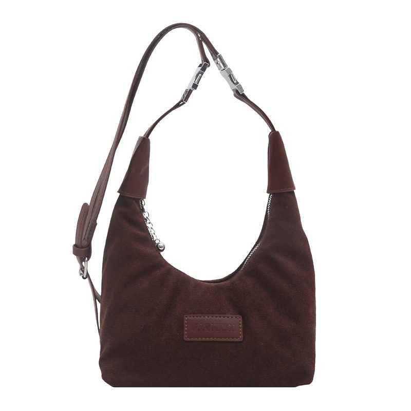 Matte Dumpling Horn Crossbody Bag view 7