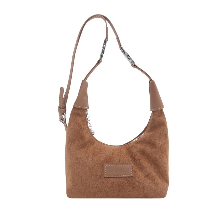 Matte Dumpling Horn Crossbody Bag view 9