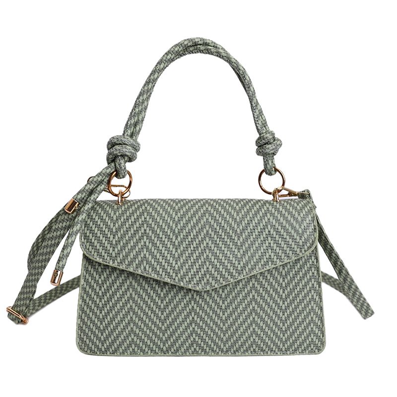 Solid Square Top-Handle Crossbody Bag view 8