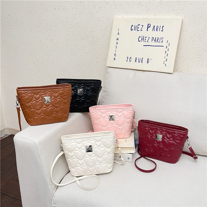 Solid Large Capacity Commuter Crossbody Bag