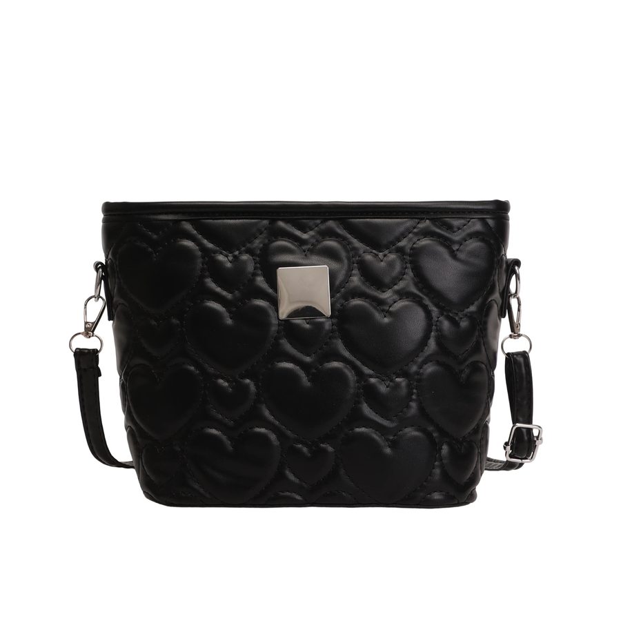 Solid Large Capacity Commuter Crossbody Bag view 6