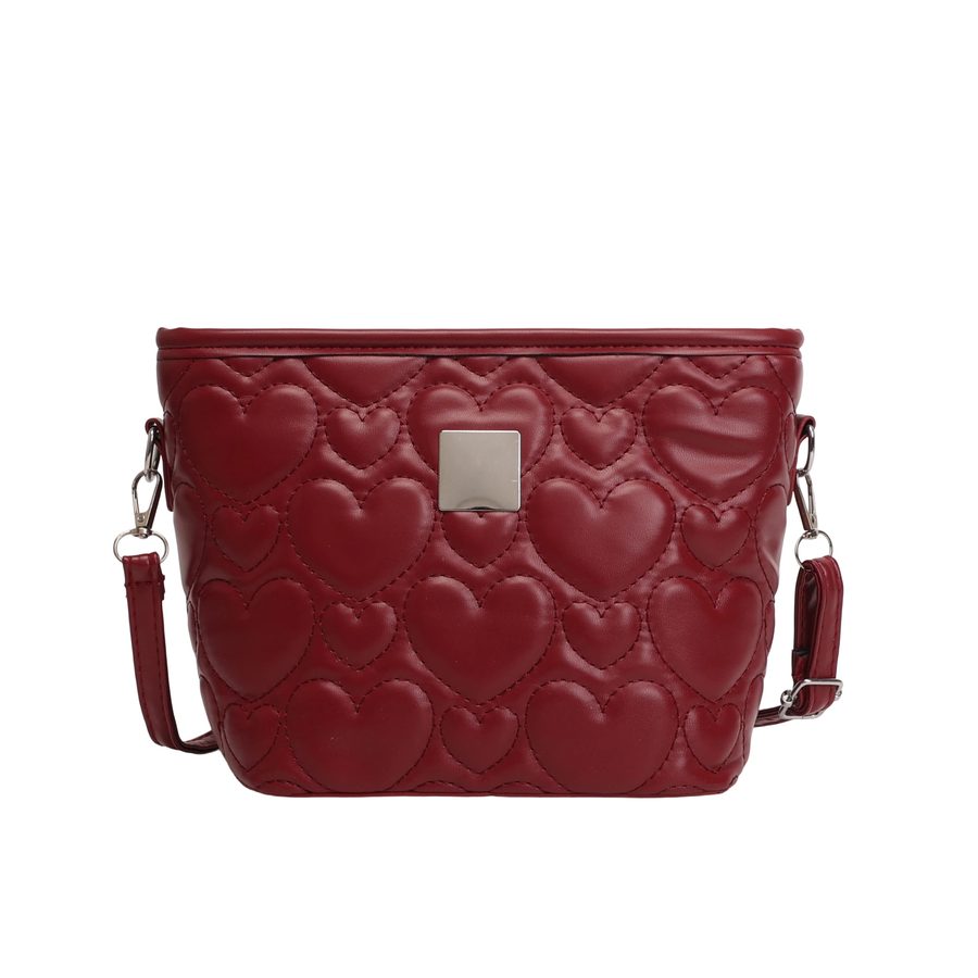Solid Large Capacity Commuter Crossbody Bag view 9