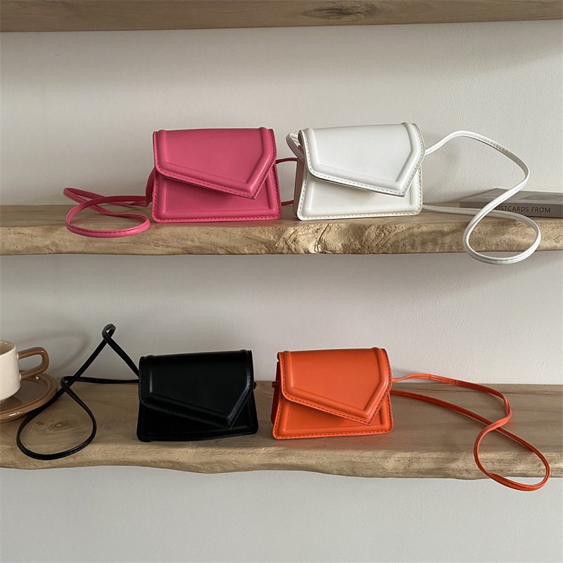 Candy Color Square Crossbody Bag