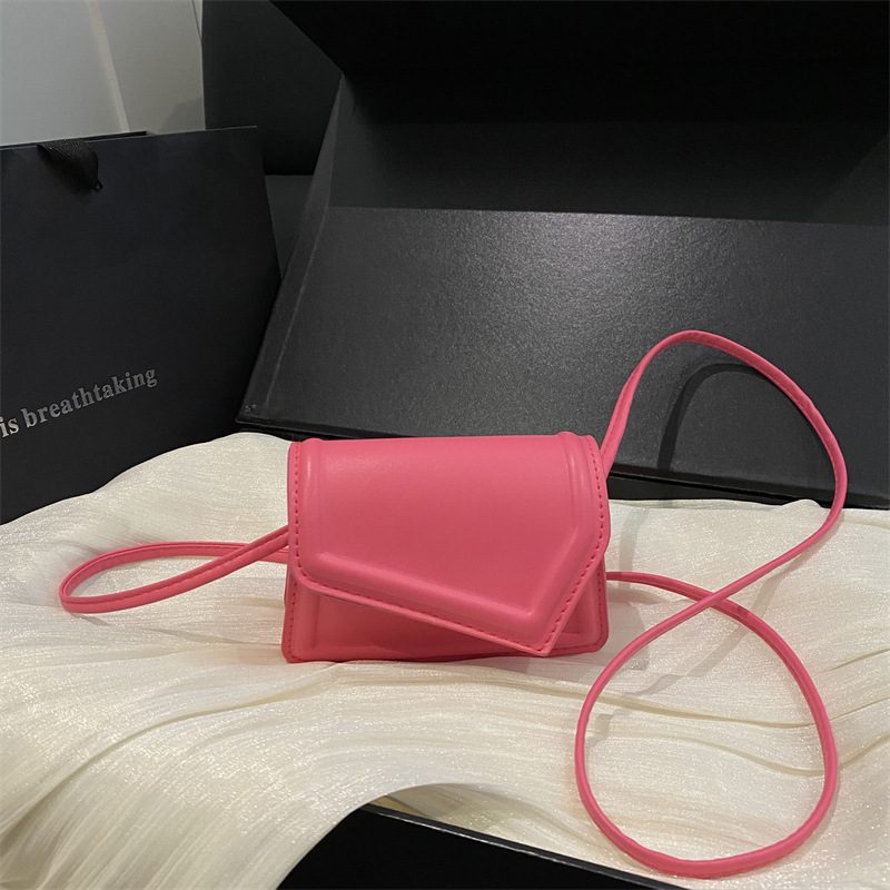 Candy Color Square Crossbody Bag view 3