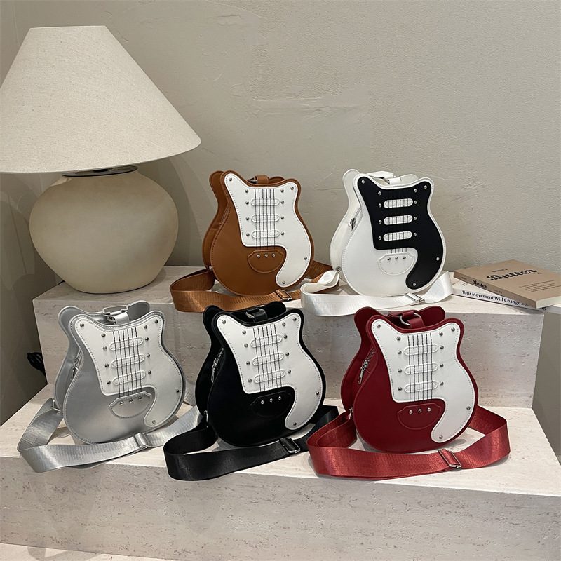 Sculptural Design Crossbody Bag