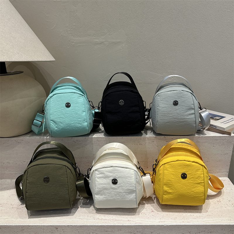 Casual Multi-Color Commuter Crossbody Bag