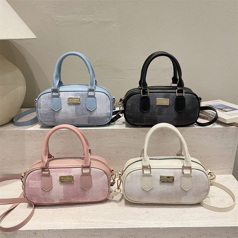 Lightweight Top-Handle Crossbody Bag