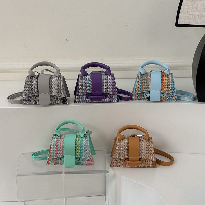 Vintage Top-Handle Crossbody Bag