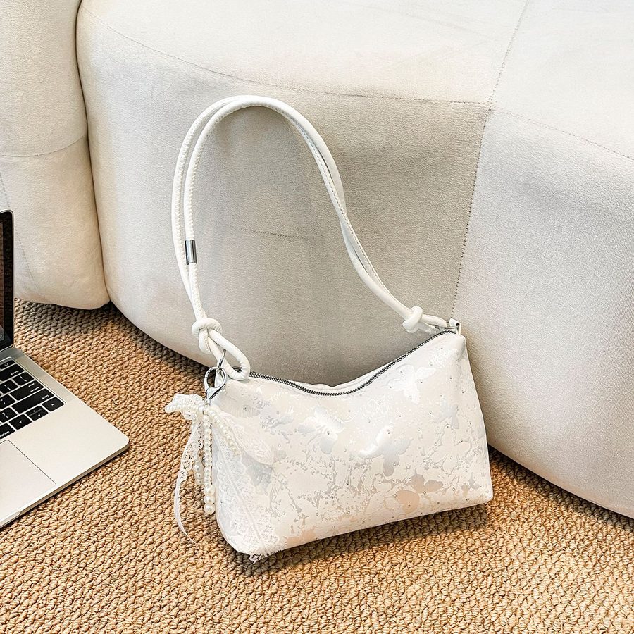 Chain Strap Top-Handle Crossbody Bag view 4