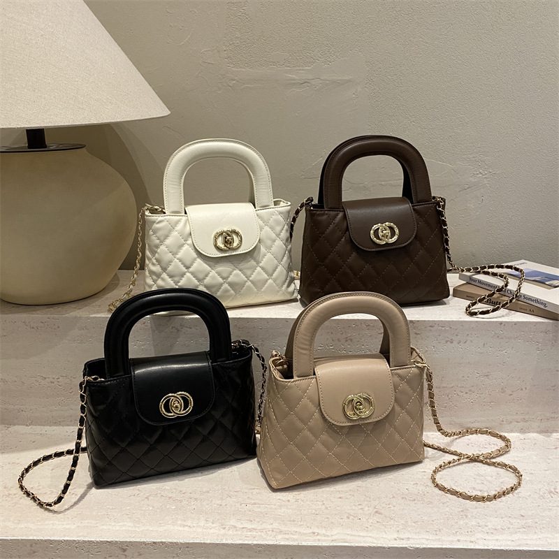 Quilted Light Luxury Crossbody Bag