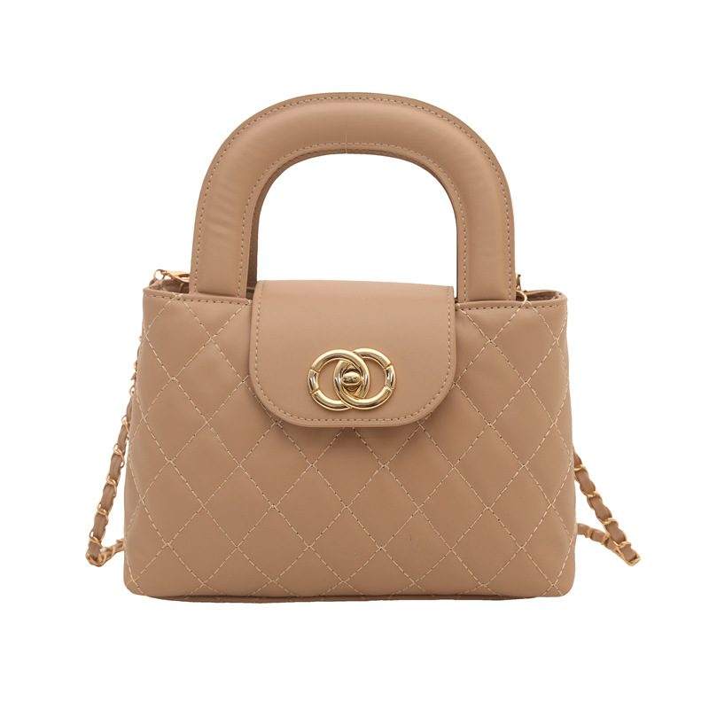 Quilted Light Luxury Crossbody Bag view 6