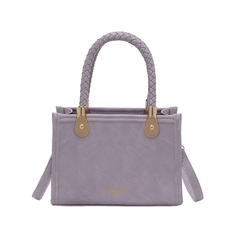 Small Square Top-Handle Crossbody Bag view 12