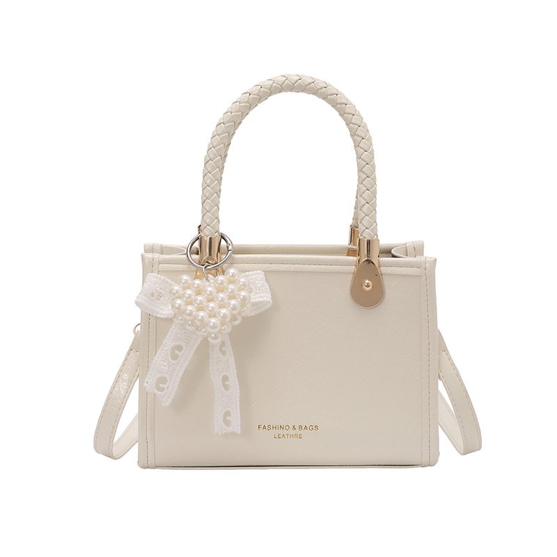 Small Square Top-Handle Crossbody Bag view 6