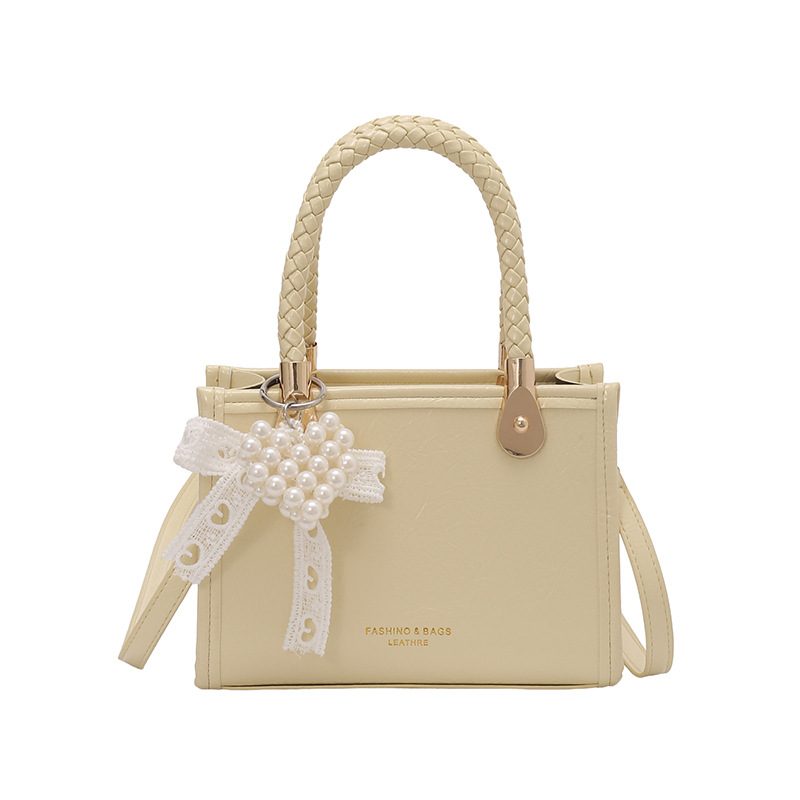Small Square Top-Handle Crossbody Bag view 7