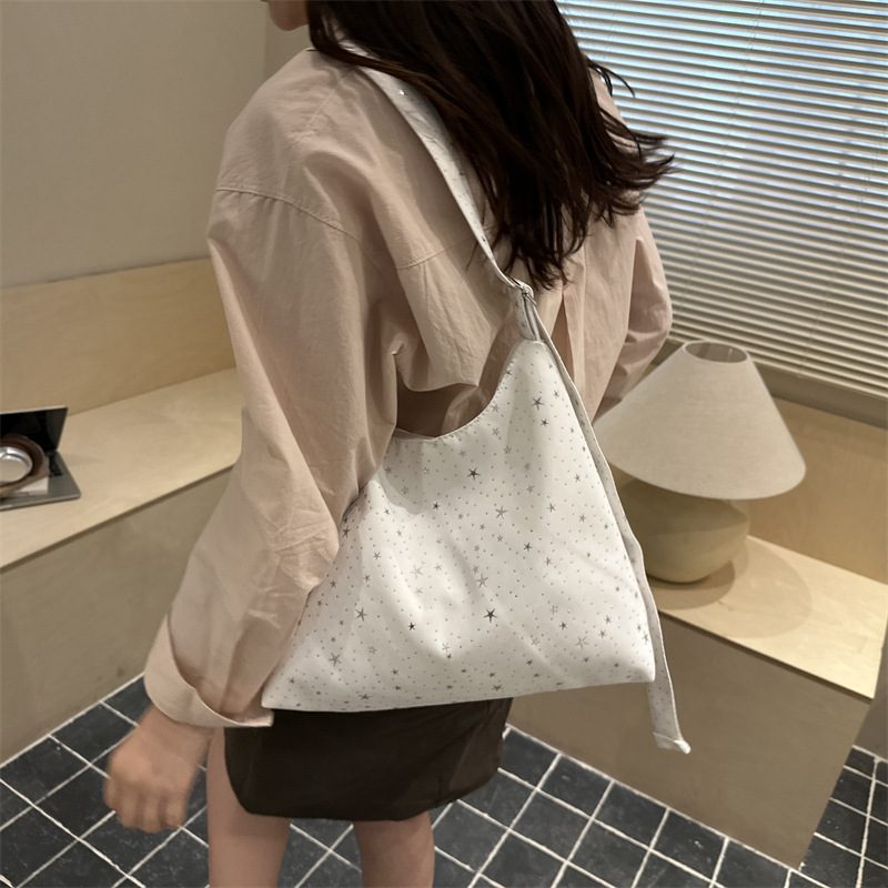 Tas Selempang Kapasitas Besar Payet Bintang view 4