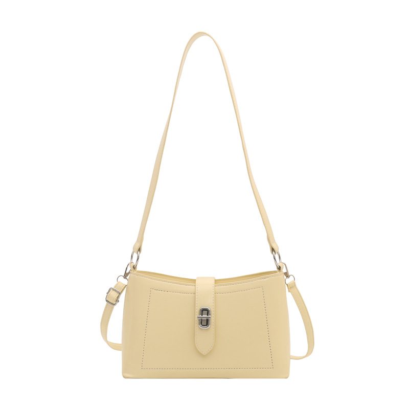 Minimalist Textured Shoulder Underarm Crossbody Bag view 5
