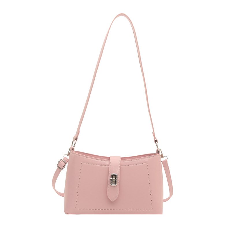 Minimalist Textured Shoulder Underarm Crossbody Bag view 6