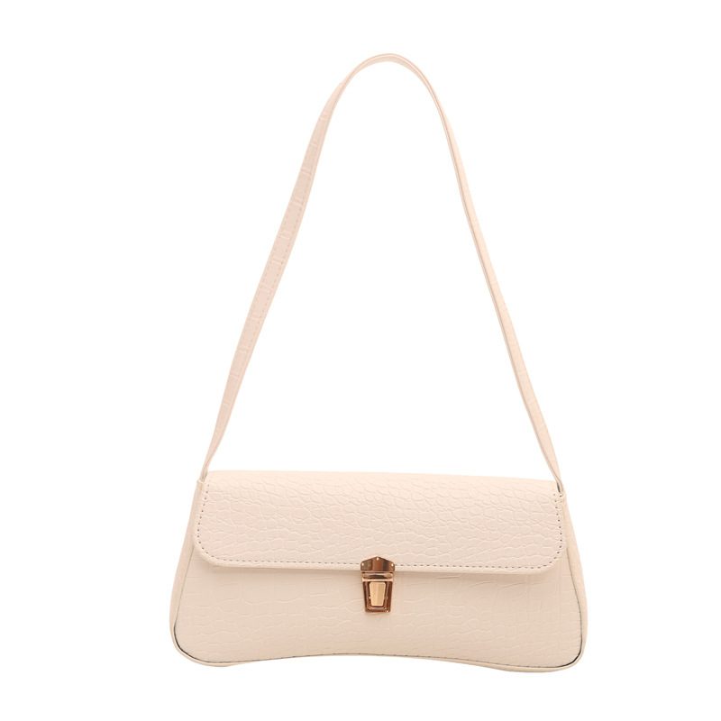 Retro Minimalist Chic Shoulder Underarm Crossbody Bag view 6
