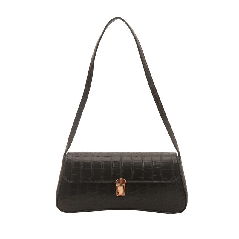 Retro Minimalist Chic Shoulder Underarm Crossbody Bag view 7