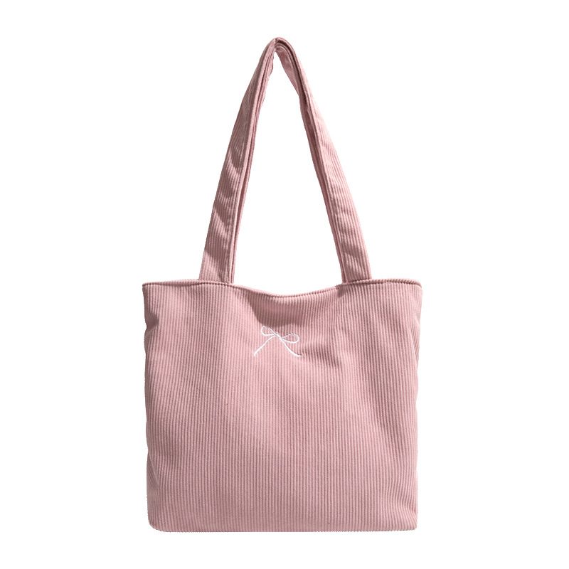 Tas Selempang Bahu Ketek dengan Kerutan dan Bordir Pita view 5