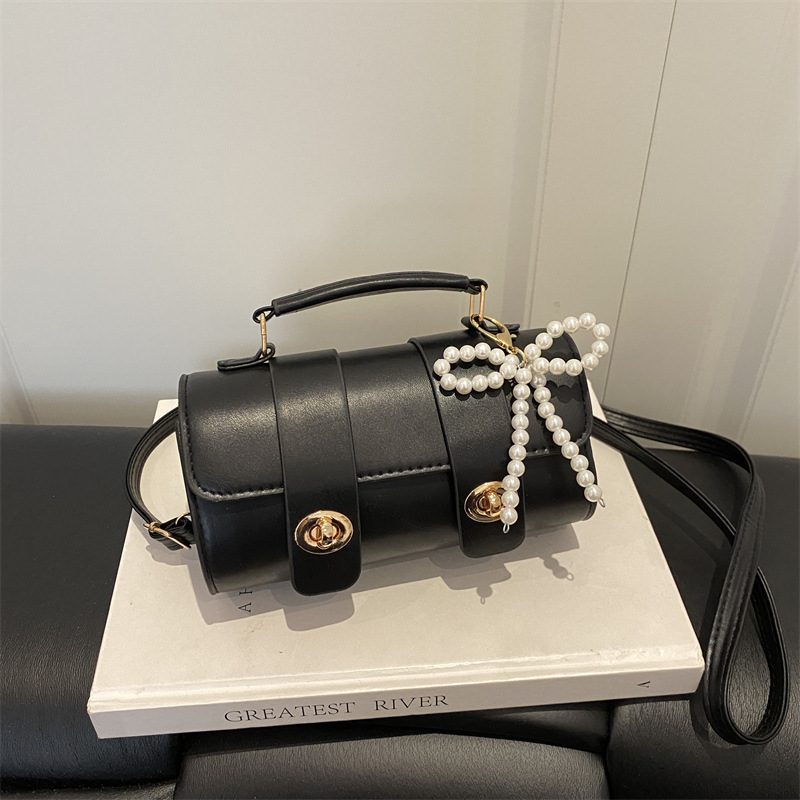 Retro Top-Handle Shoulder Crossbody Square Bag view 2