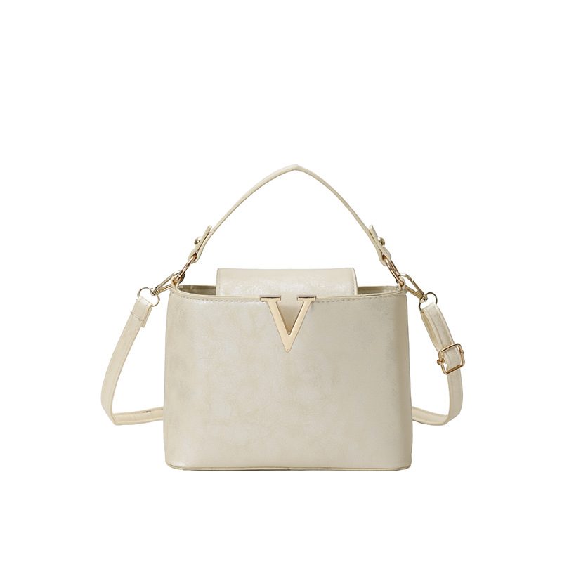 Minimalist Solid Textured Shoulder Crossbody Bag view 6