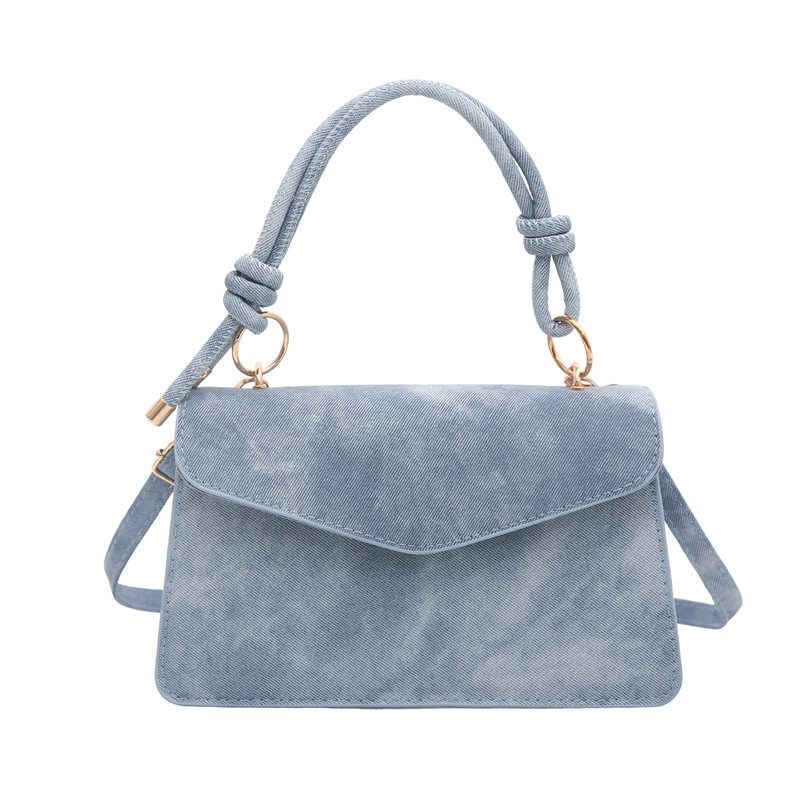 Retro Minimalist Suede Crossbody Square Bag view 7