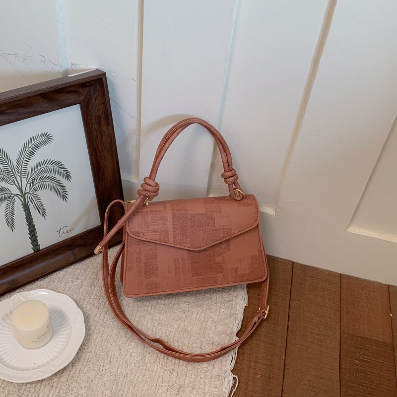 Tas Selempang Kotak Kecil Gagang Atas Retro view 3