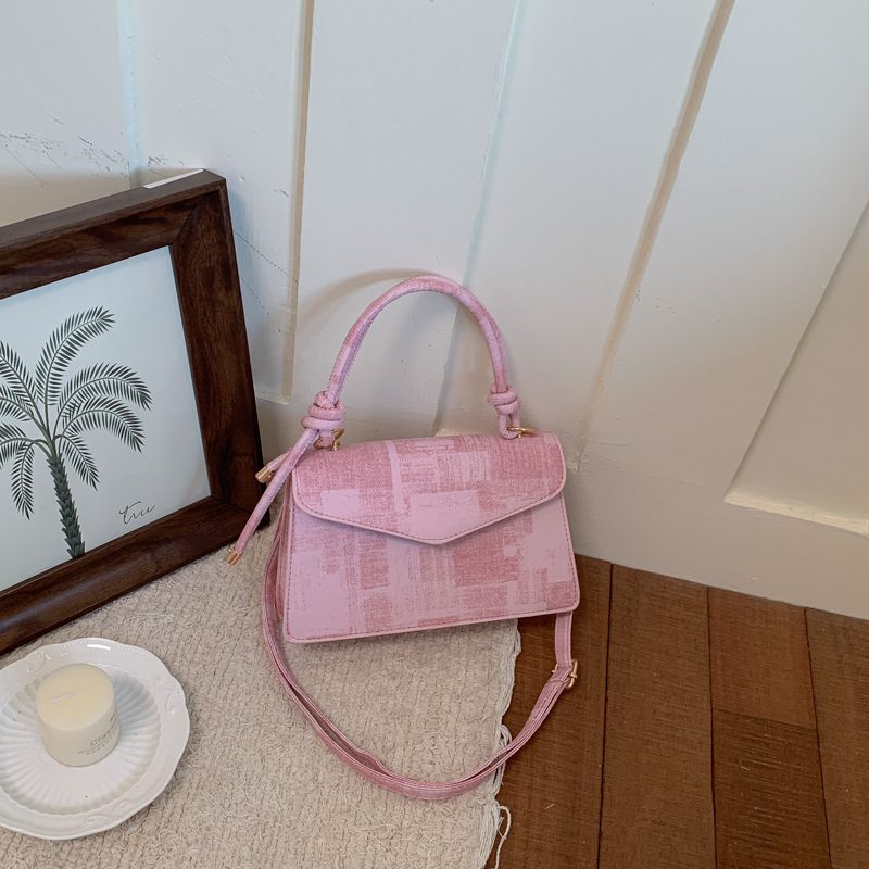 Tas Selempang Kotak Kecil Gagang Atas Retro view 4
