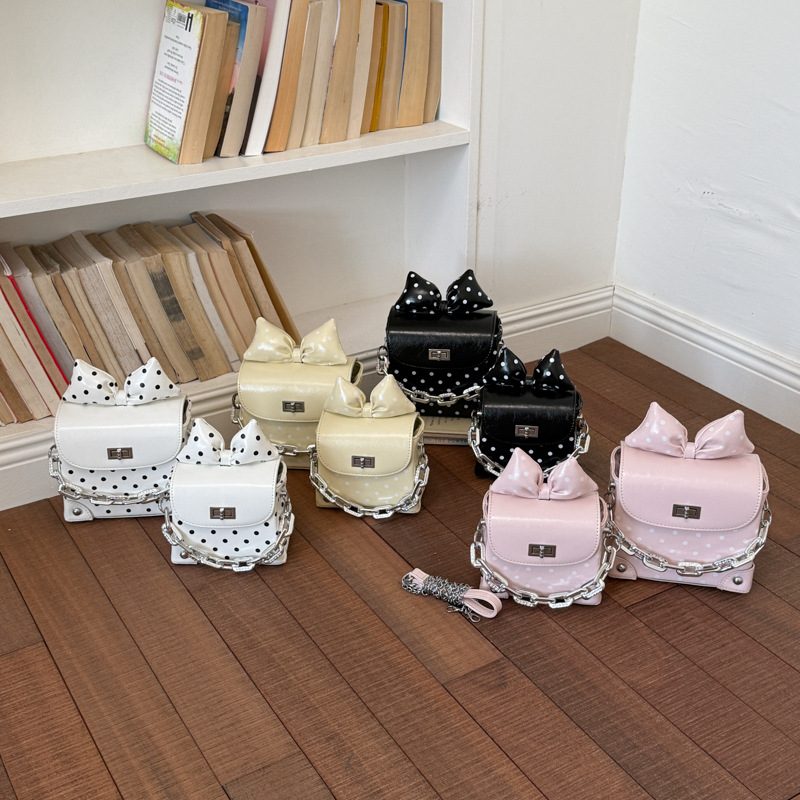 Polka Dot Cute Square Box Crossbody