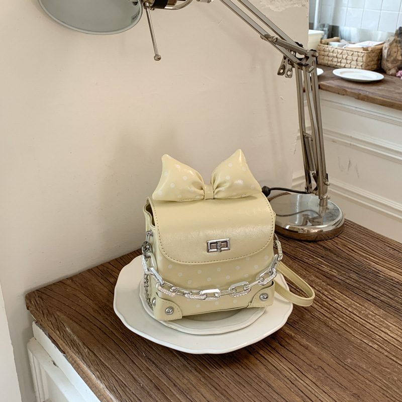 Polka Dot Cute Square Box Crossbody view 2